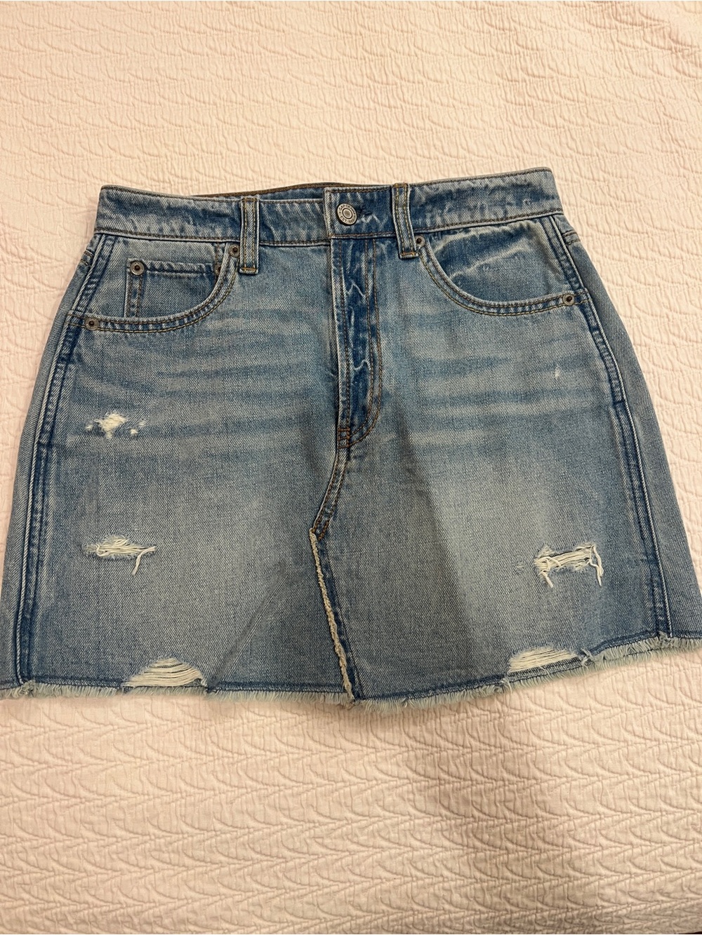 GAP Kids Distressed Denim Skirt